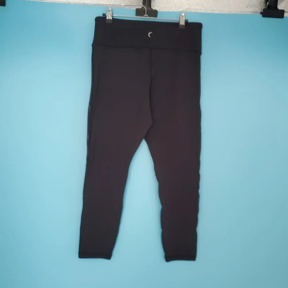 Zyia Active Leggings Size 14-16 Cropped High Rise